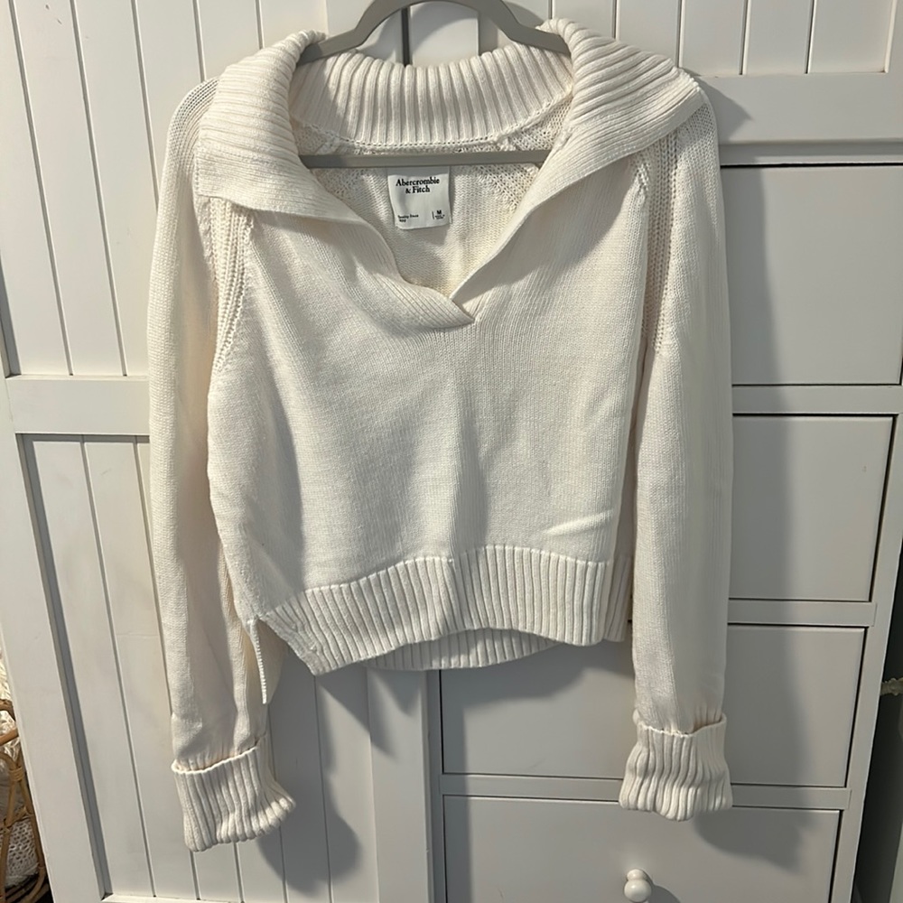Abercrombie Notch Neck Sweater
